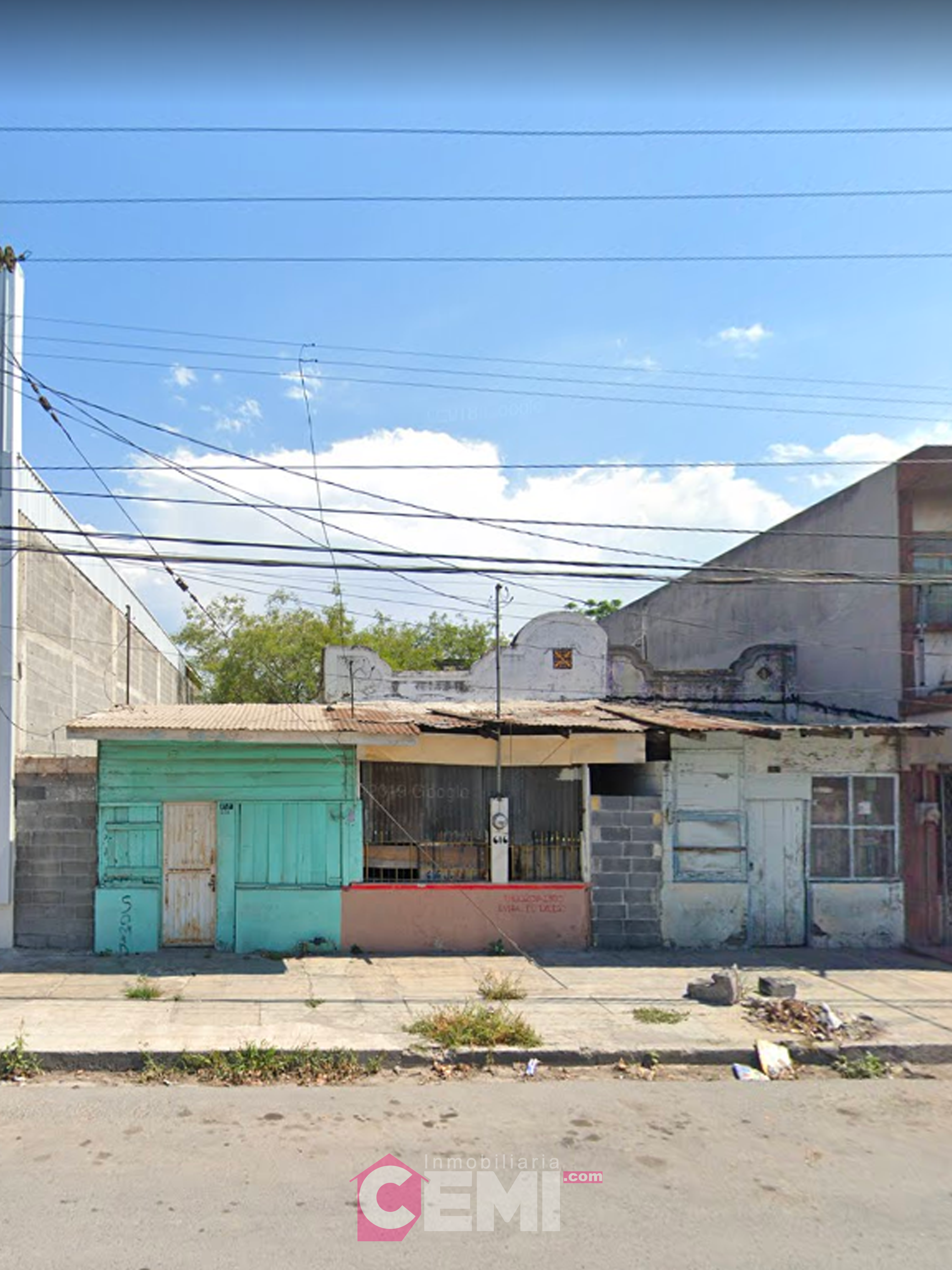 Terreno en venta, colonia hidalgo centro de monterrey, nuevo leon para demoler